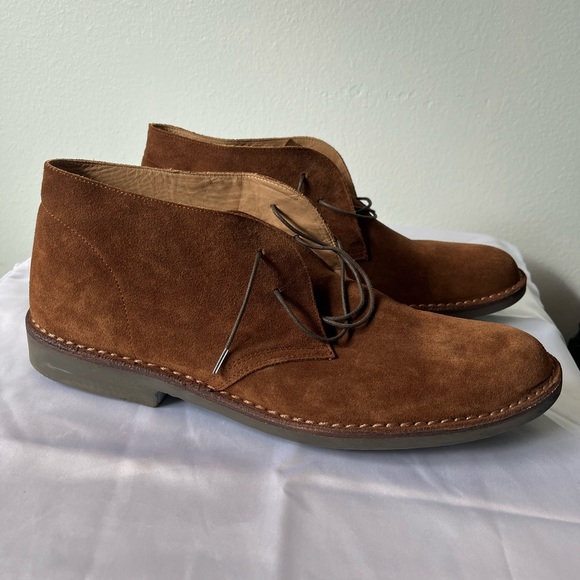 NWOT: Brooks Brothers • Brown Suede Shoes - Picture 3 of 6